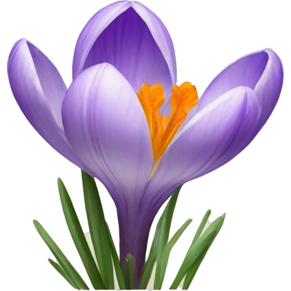 Crocus emoji
