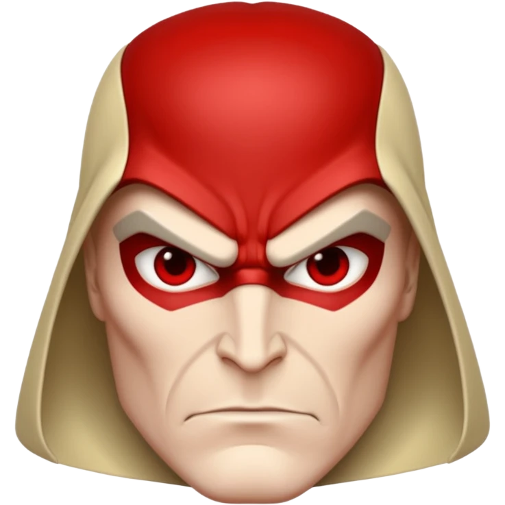 Hatred - intense dislike or ill will toward someone - super villian emoji