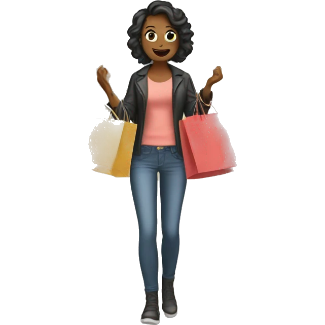 Shopping mamm emoji