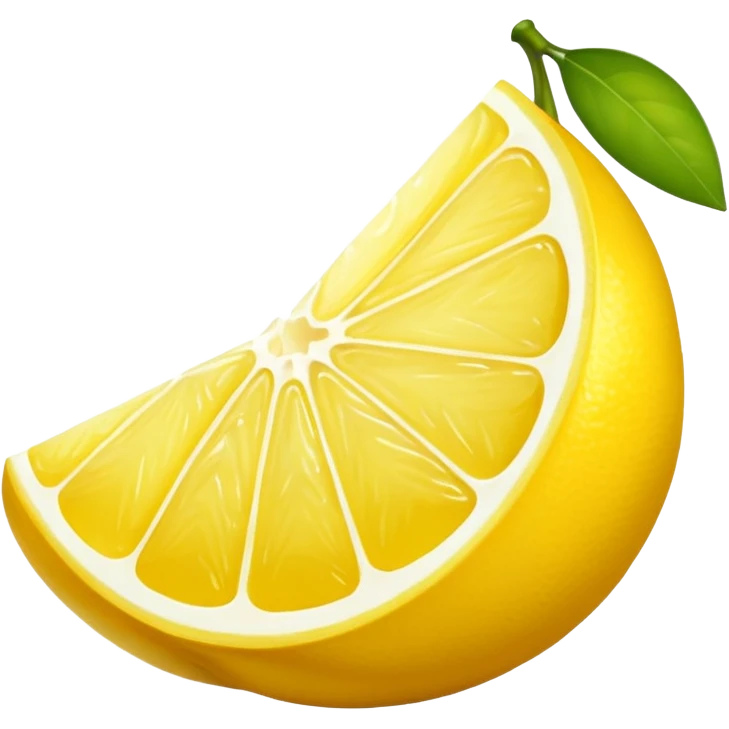 lemon wedge
 emoji