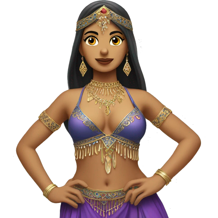 Lebanese belly dancer emoji