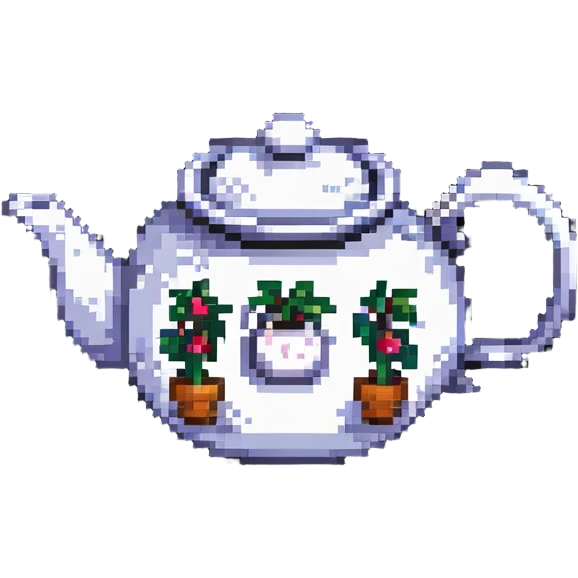 cute pastel pink teapot emoji