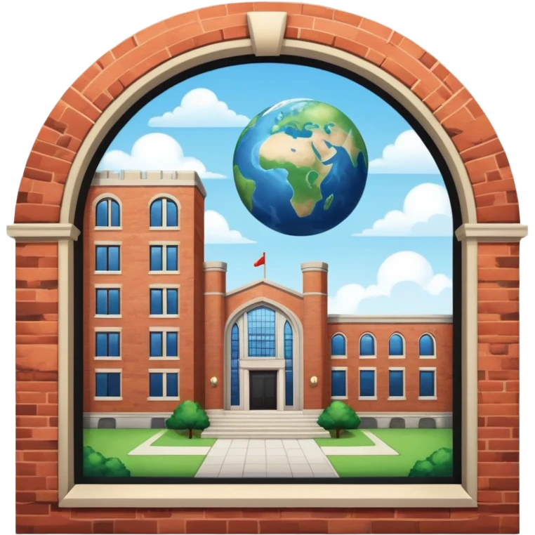 university on planet Earth emoji