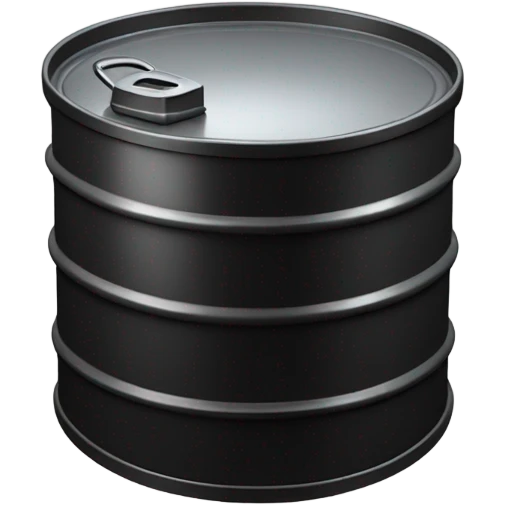 black oil barrel emoji