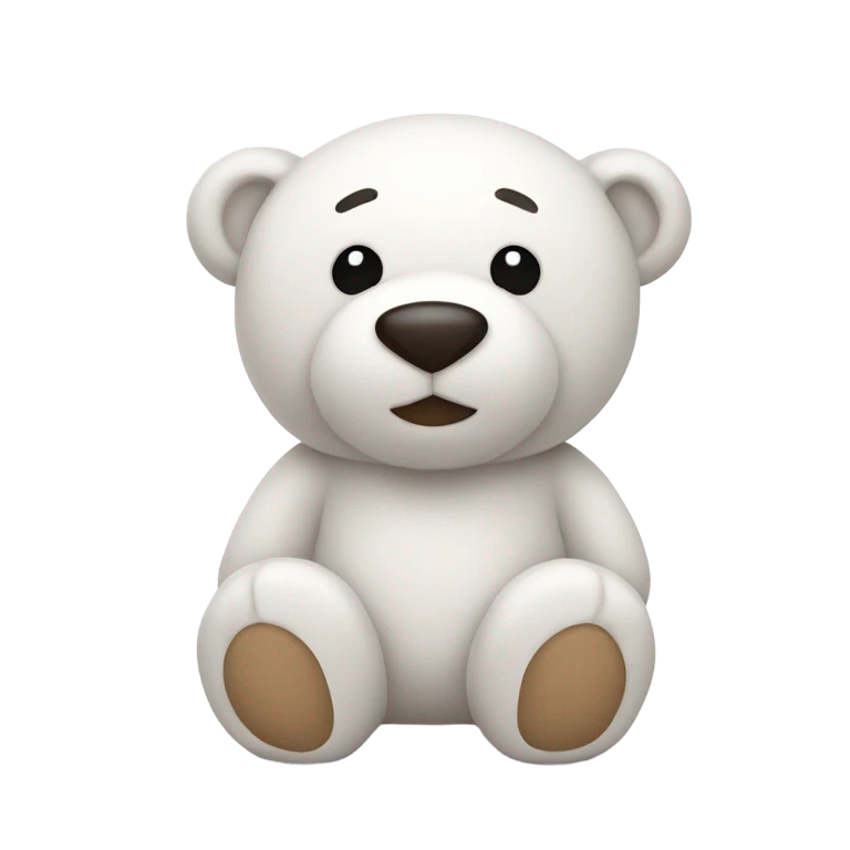 🧸🤍 emoji