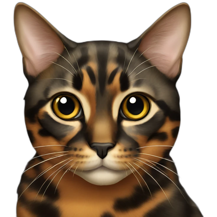 tortoiseshell cat emoji
