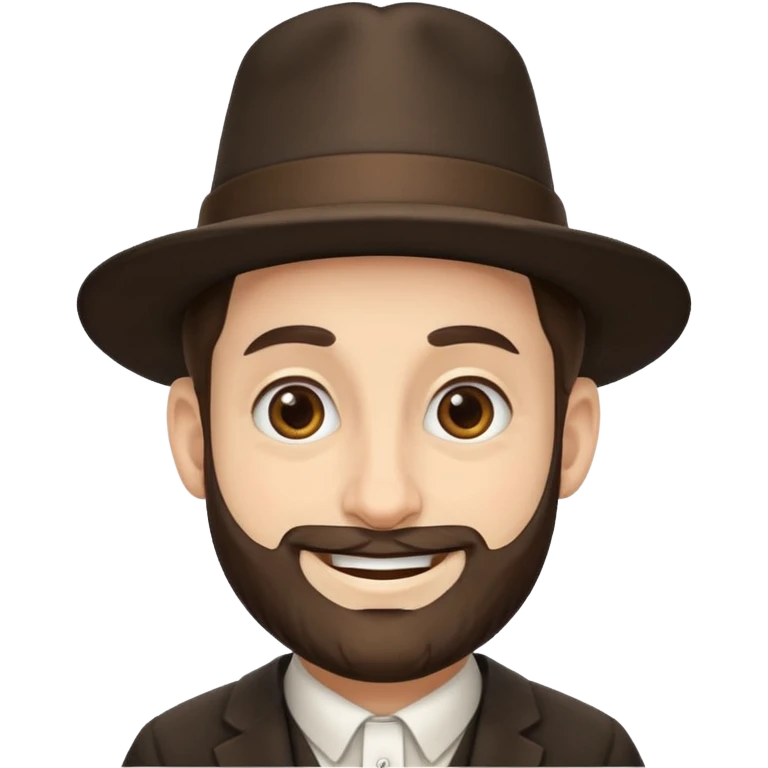 smiling rabbi emoji