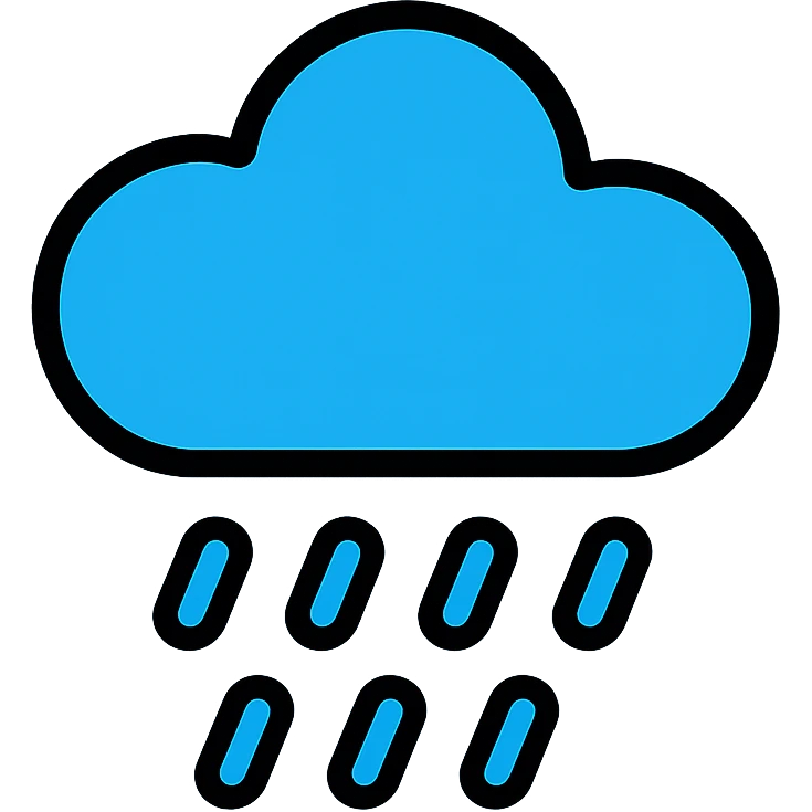 rain emoji