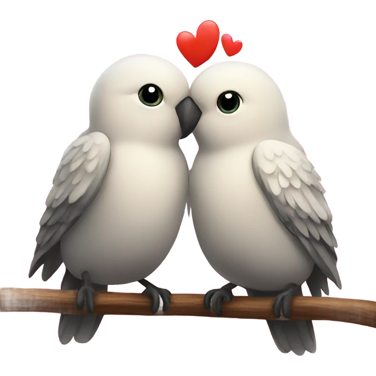love birds emoji