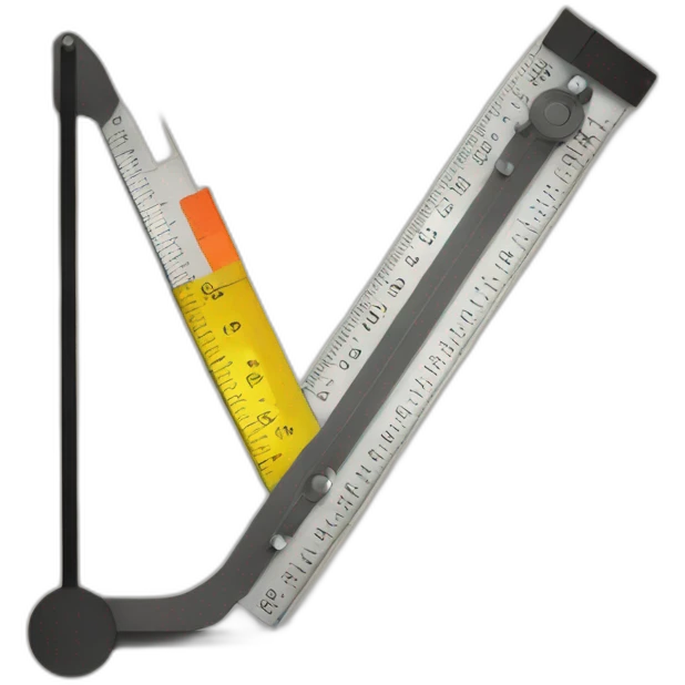 Geometric Measuring meter emoji