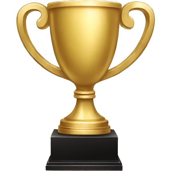 gold trophy emoji