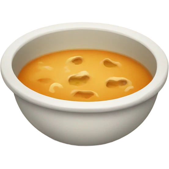 Soup bowl emoji