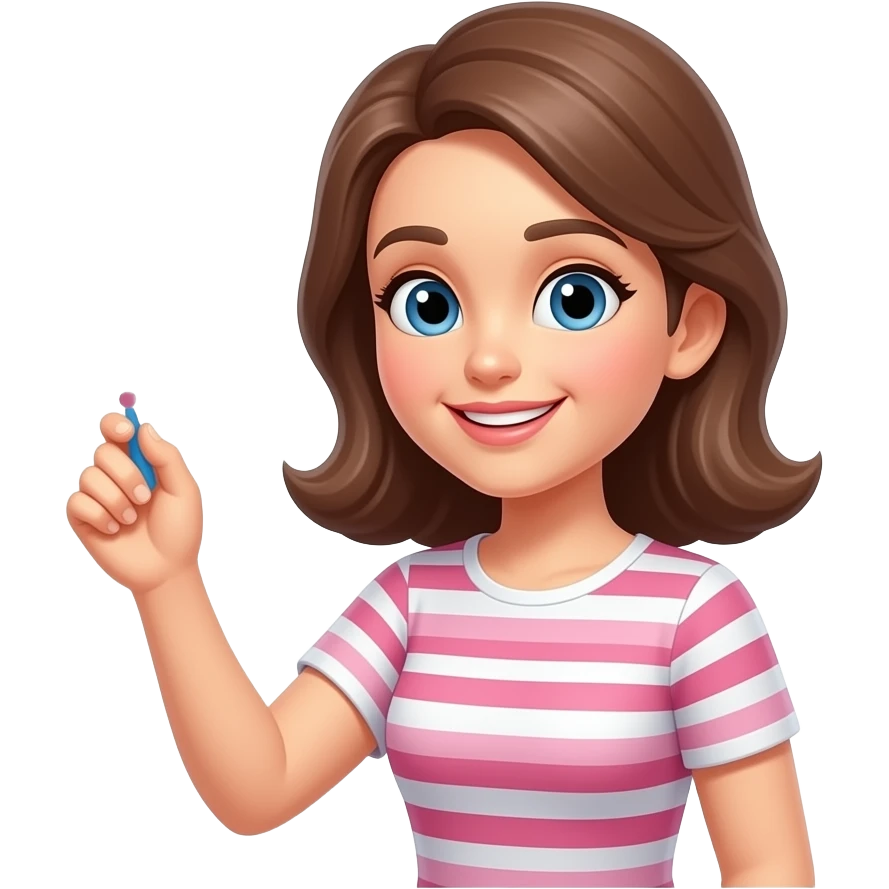 Arithmetic task with woman emoji