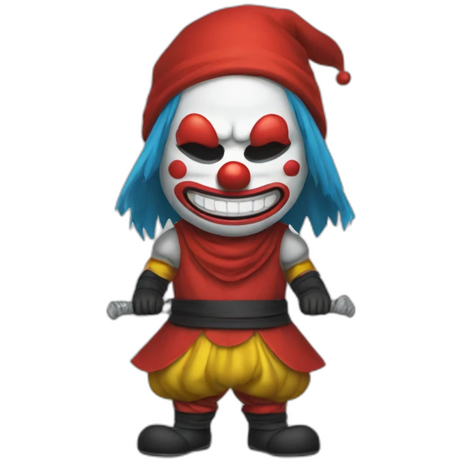 Ninja clown emoji