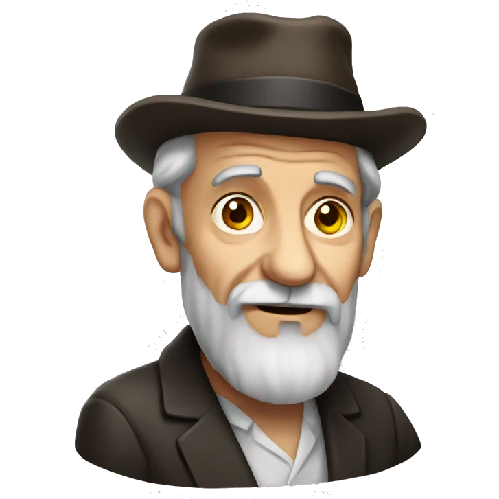 Old jewish man emoji