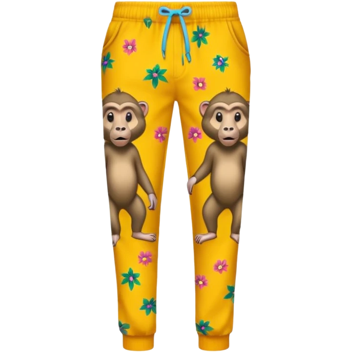 Pants with baboons on them emoji