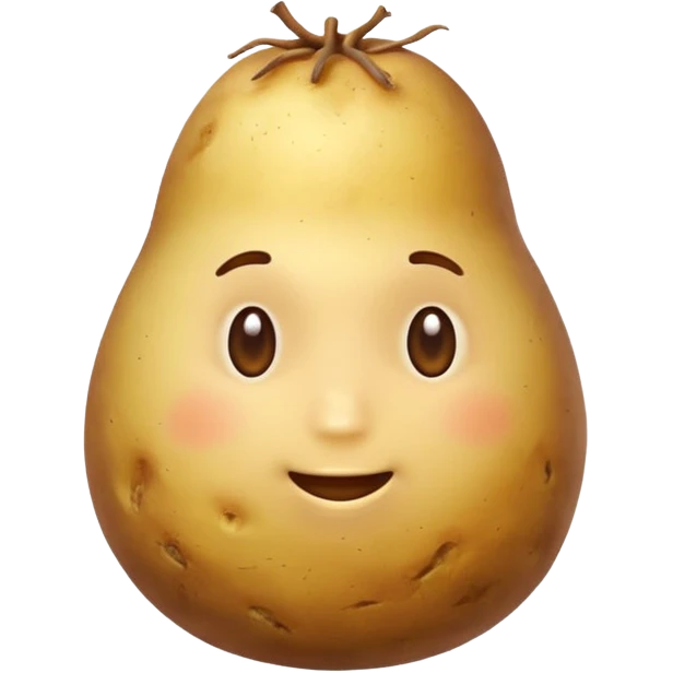 boiled potato simple energy food emoji