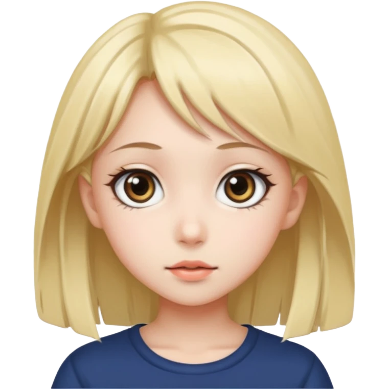 i want a anime style girl emoji