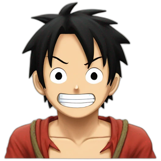 Luffy one piece emoji