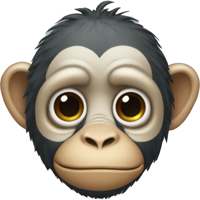 Whale monkey with 300 bands emoji