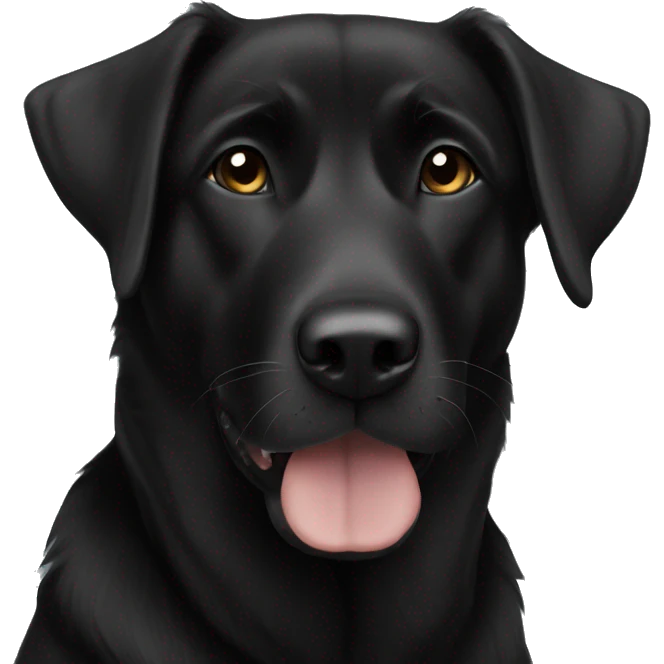 black german shepard lab mix  emoji