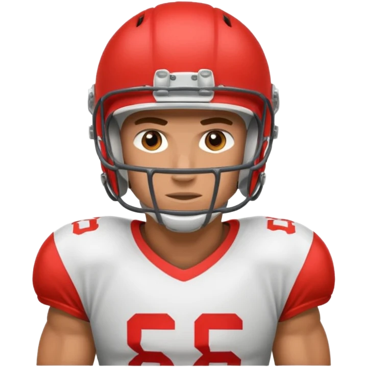 american football player emoji