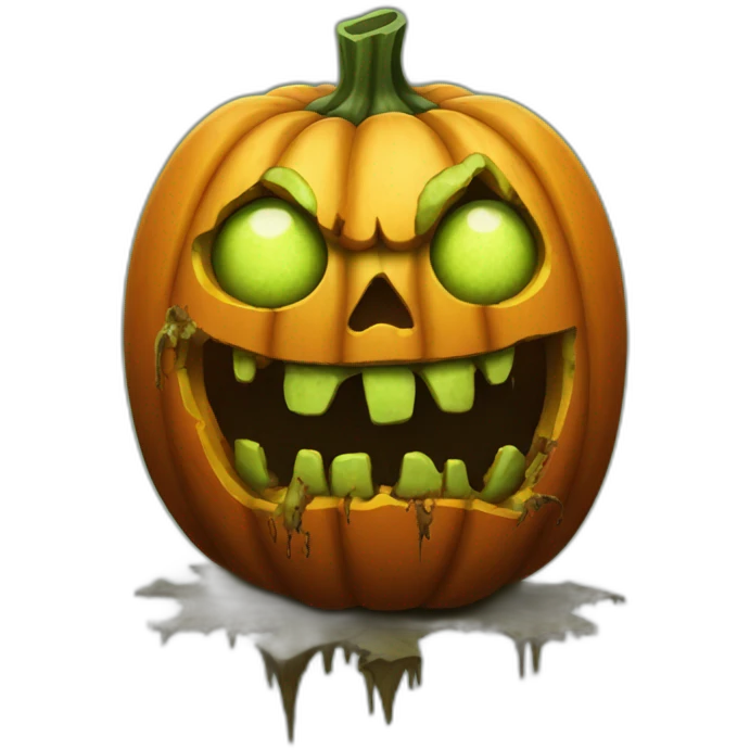 Zombie-Pumpkin emoji