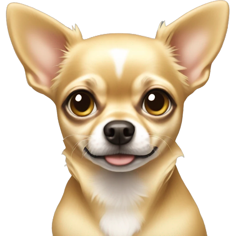 Blonde Chihuahua emoji