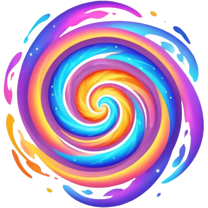 glowing cosmic energy flow emoji