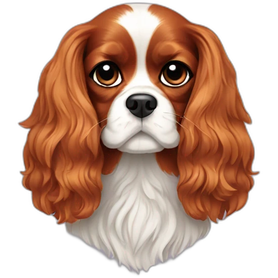 cavalier king charles spaniel emoji