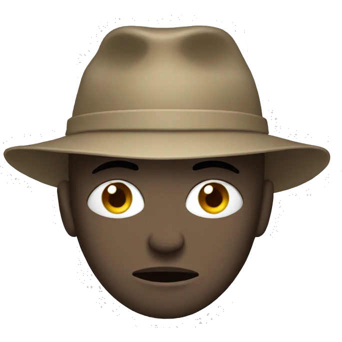 Tired face with dump hat emoji