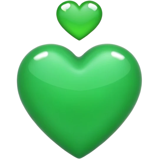 Green heart with text 408 inside it emoji