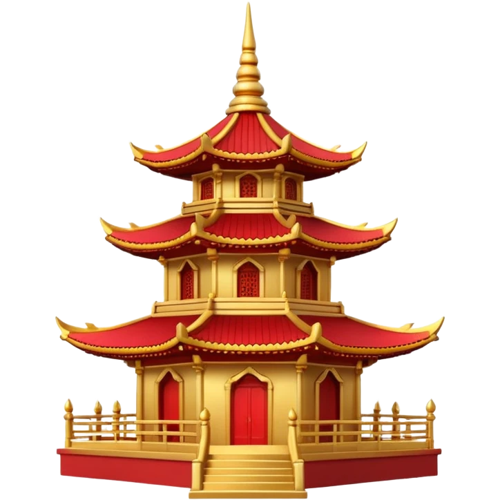 pagoda style temle emoji