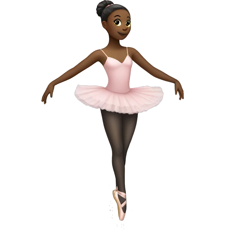 Black Ballerina  emoji