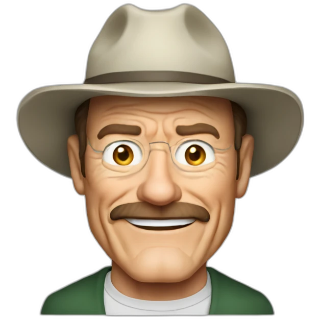 bryan cranston but "crab"ston emoji