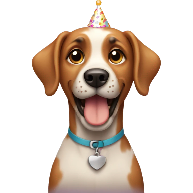 Dog birthday  emoji