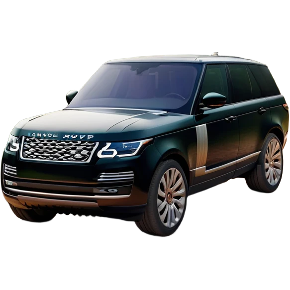 Range Rover (2022) – cinematic-realistic Range Rover emoji, its elegant black body gleaming under the soft light of dawn as it glides effortlessly across rugged terrain. The powerful V8 engine hums as it conquers rocky hills and dense forests, blending luxury with off-road prowess. Inside, the cabin is an oasis of comfort, showcasing leather, wood, and the latest technology in a seamless, sophisticated design. emoji