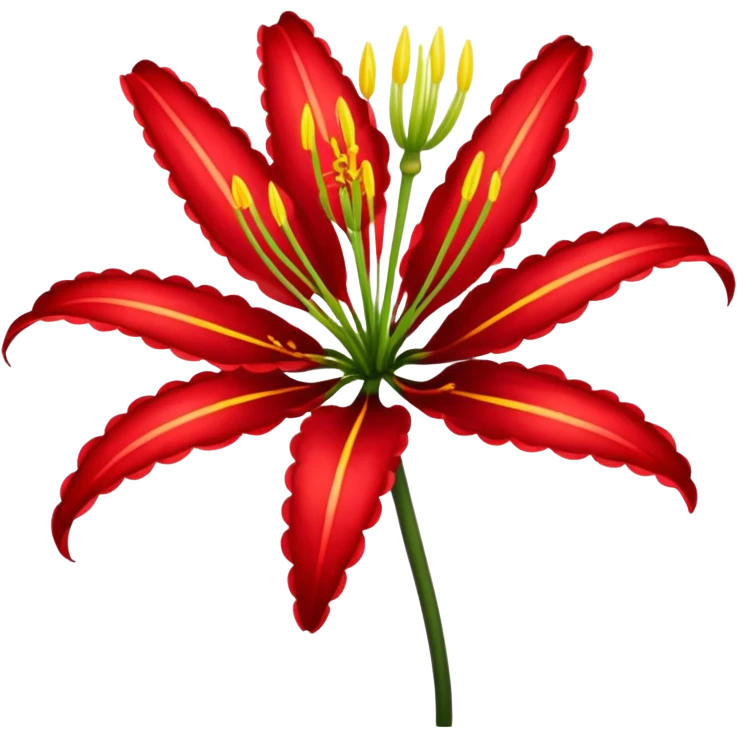 Red spider lily emoji