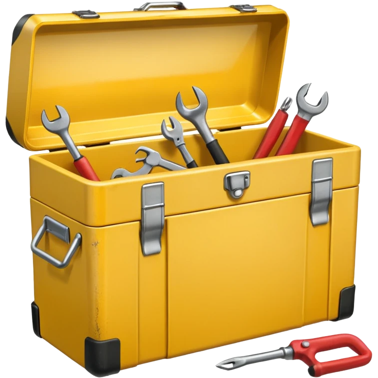 yellow toolbox emoji