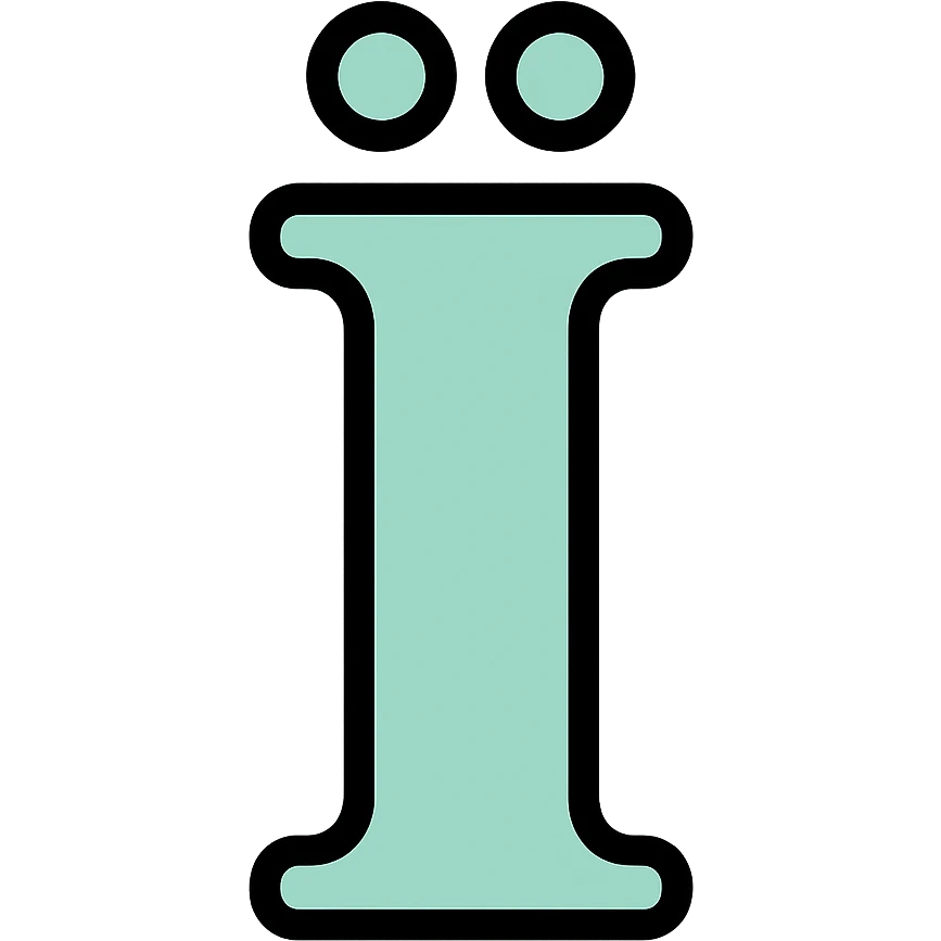 cute minimalistic Ukrainian alphabet, mint green emoji