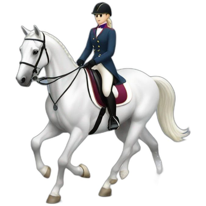winter dressage emoji