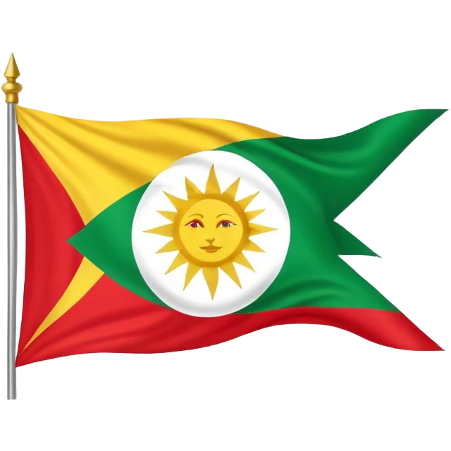Kurdistanflagge emoji