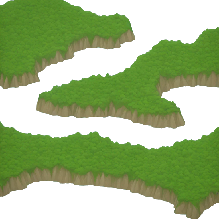 lake shaped as Garda lake emoji