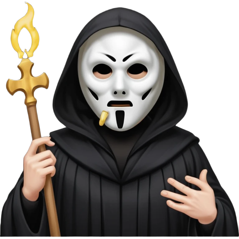Ghostface from the Scream movie emoji