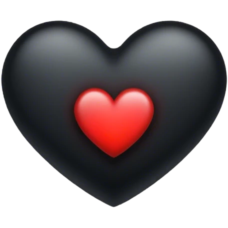 Shadow wirh heart emoji