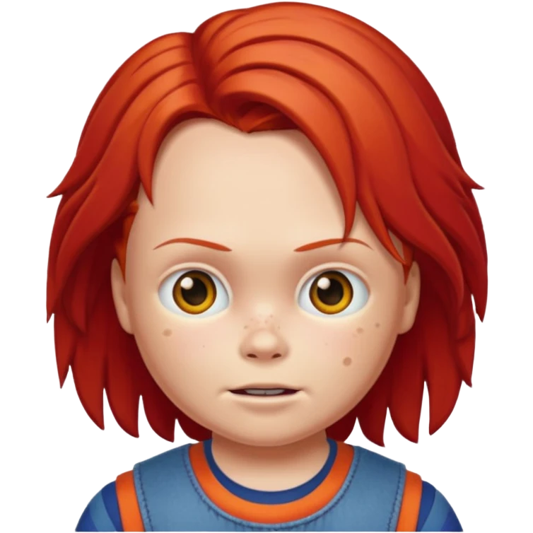 Un emojin de chuky emoji