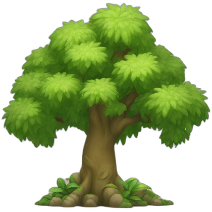 Dino tree emoji