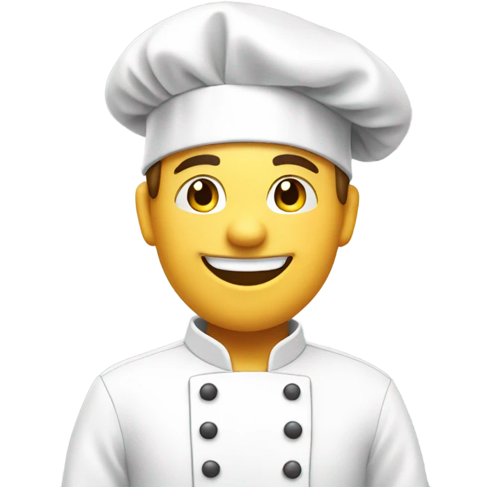 Chef kissing his hand emoji