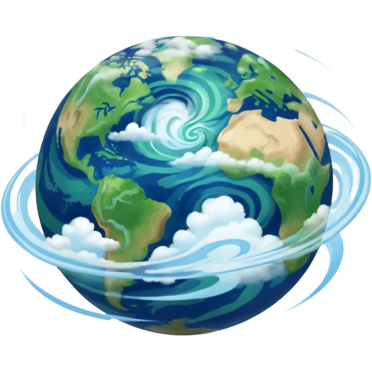 earth rotating emoji
