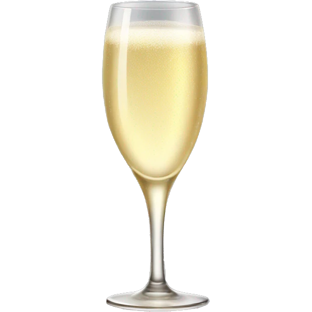 Champagne glass  emoji
